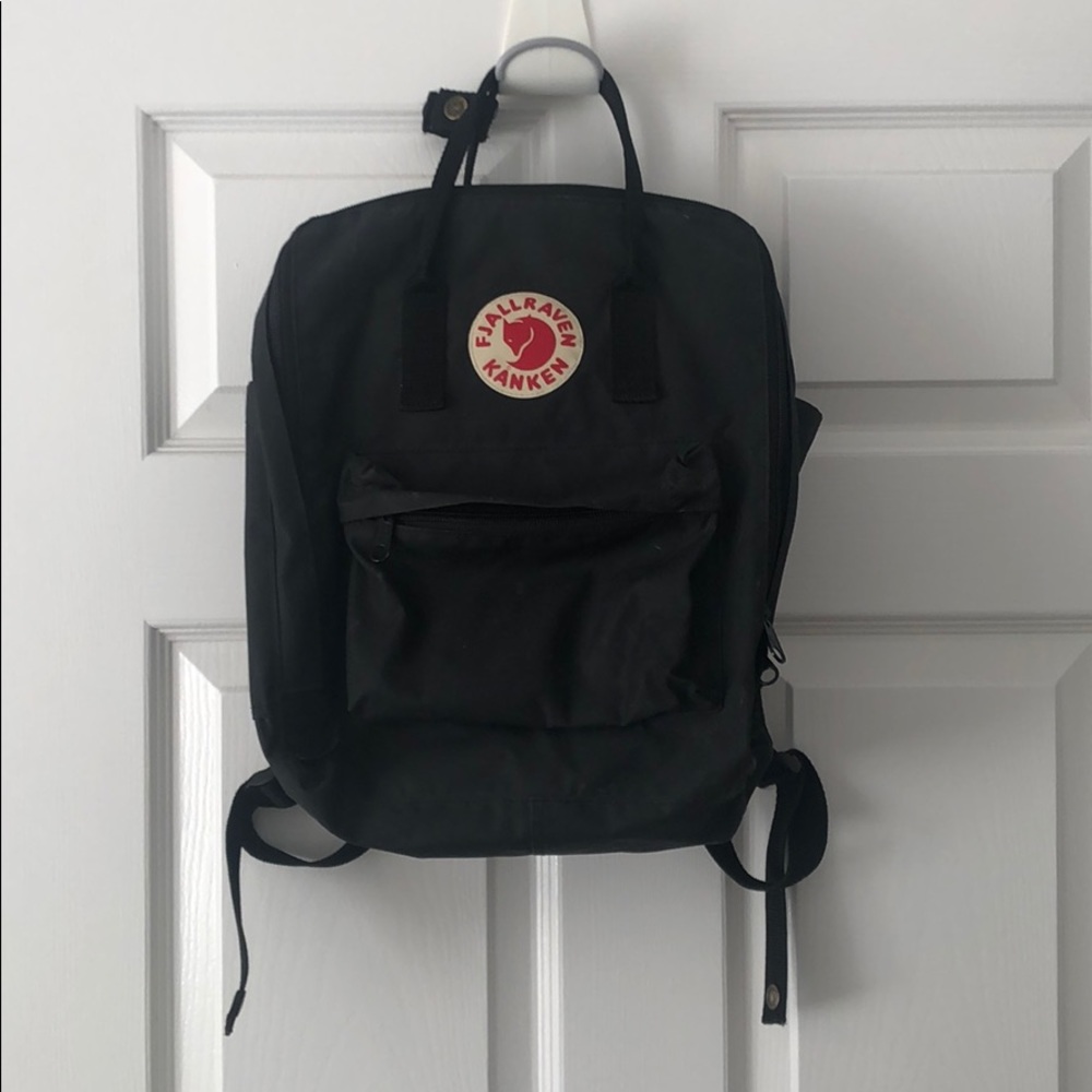 Fjallraven Kanken Black Backpack